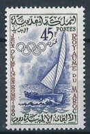 MAROC MOROCCO 1960 - 1v - MNH - Sailing - Voile - Segeln - Olympics - Vela - Olympic Games - Roma - Italia - Vela