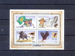 ZAMBIA - MNH - SCAUTING - MI.NO.BL 11 - CV = 8 € - Zambia (1965-...)