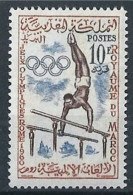 MAROC MOROCCO 1960 - 1v - MNH - Gymnastic - Gymnastique - Gymnastik - Gimnástico - Parallel Bars - Roma - Italia - Gymnastique