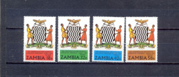 ZAMBIA - MNH - EMBLEMS IN LUSAKA - MI.NO.233/6 - CV = 2,10 € - Zambie (1965-...)