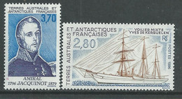 TAAF N° 206 / 07 XX Les 2 Valeurs Sans Charnière, TB - Unused Stamps