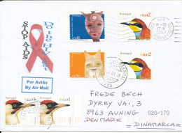 Portugal Cover Sent Air Mail To Denmark 19-3-2007 Topic Stamps - Briefe U. Dokumente