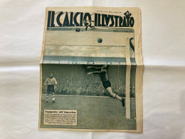 IL CALCIO ILLUSTRATO LA NAZIONALE- ITALIA-USA-OLIMPIADI LONDRA N.33 1948. - Deportes