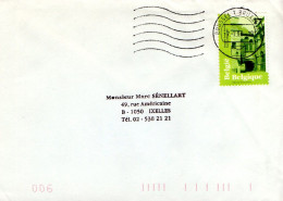 BELGIQUE SEUL SUR LETTRE 1998 - Lettres & Documents