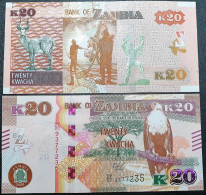 Zambia 20 Kwacha, 2020 P-59C - Zambia