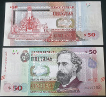 Uruguay 50 Pesos, 2015 P-94A - Uruguay