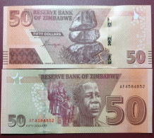 Zimbabwe 50 Dollars, 2020 P-105A - Zimbabwe