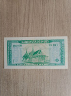 Cambodge - Billet De 1 Riel - Cambodja
