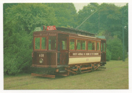 BRUXELLES  -  "TRAM CHOCOLAT "  VOITURE FERMÉE 410 - Strassenbahnen