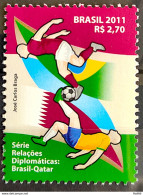 C 3166 Brazil Stamp Diplomatic Relations Brazil Qatar Football 2011 - Unused Stamps