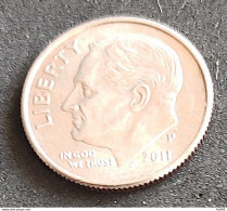 Coin United States Moeda Estados Unidos 2011 1 Dime 1 - Otros & Sin Clasificación