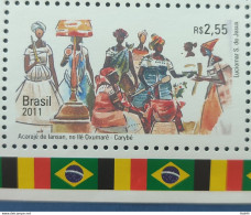 C 3151 Brazil Stamp Diplomatic Relations Belgium Acaraje Arte Flag 2011 - Unused Stamps