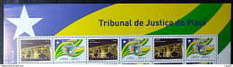 C 3147 Brazil Personalized Stamp C 3147 Court Justice Piaui 2011 With External Vignette - Personalisiert