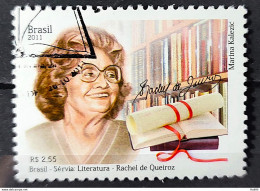 C 3149 Brazil Stamp Diplomatic Relations Servia Rachel De Queiroz Literature 2011 Circulated 1 - Usati