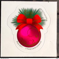 C 3144 Brazil Stamp Christmas Balls Religion 2011 Pink - Neufs