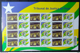 C 3147 Brazil Personalized Stamp C 3147 Court Justice Piaui 2011 Sheet - Personalisiert