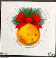 C 3141 Brazil Stamp Christmas Balls Religion 2011 Yellow - Neufs