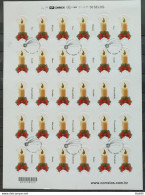 C 3138 Brazil Stamp Christmas Candles Religion 2011 Sheet CBC Brasilia - Nuovi