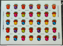 C 3139 Brazil Stamp Christmas Balls Religion 2011 Sheet - Nuovi