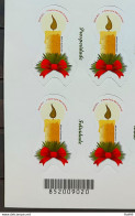 C 3138 Brazil Stamp Christmas Candles Religion 2011 Block Of 4 Bar Code - Ongebruikt