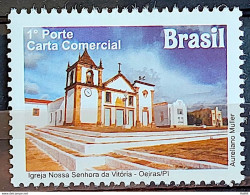 C 3116 Brazil Stamp Depersonalized Piaui Tourism 2011 Church Oeiras Religion - Personnalisés