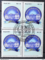 C 3099 Brazil Stamp Bahia Commercial Association 2011 Block Of 4 CBC BA - Unused Stamps