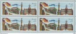 C 3097 Brazil Stamp Historical Cities Ouro Preto MG 2011 Block Of 4 - Ungebraucht