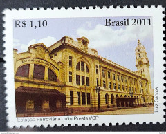C 3086 Brazil Stamp Light Station Railroad Train Julio Prestes Sao Paulo 2011 - Neufs