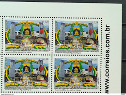 C 3084 Brazil Stamp Military Academy Of Agulhas Negras Education 2011 Block Of 4 Vignette Site - Unused Stamps