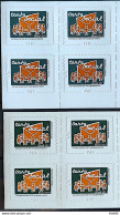 Brazil Regular Stamp RHM 856 Social Letter 2011 Block Of 4 Variety Matte And Brilliant - Ongebruikt