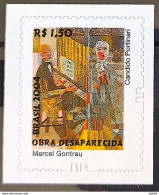 Brazil Regular Stamp RHM 855 Portinari Marcel Gontrau Art Perforation BR 2011 - Nuovi