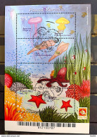 B 162 Brazil Stamp Marine Fauna 2011 CBC PE Recife - Nuevos