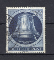 1952 BERLINO N.71 USATO 30p. Azzurro, Campana Della Libertà - Used Stamps