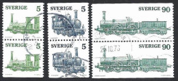 Schweden, 1975, Michel-Nr. 918-920 D/D, Gestempelt - Gebruikt