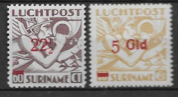 Suriname 1945, NVPH LP24, LP26 MH, Kw 31.5 EUR (SN 2648) - Surinam ... - 1975