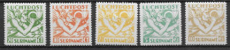 Suriname 1941, NVPH LP15-19 MH, Kw 510 EUR (SN 2654) - Surinam ... - 1975