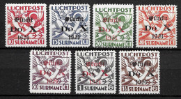 Suriname 1931, NVPH LP8-14 MNH, Kw 1000 EUR (SN 2655) - Surinam ... - 1975