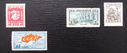 Sowjetunion Mi 328-334 * , Sc 375-381 MH , Jahrestag Revolution , Unvollständig/Incomplete - Unused Stamps