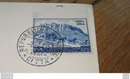 SAN MARINO : 75e Anniversario UPU , 02/04/1951, Non Dentelé FDC   ...... PHI ..... CL-1-8 - Brieven En Documenten