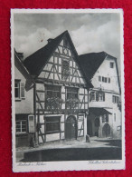 AK: Marbach Am Necker, Schillers Geburtshaus, Gelaufen 13. 7. 1938 (Nr. 4875) - Marbach