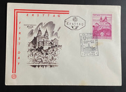 Österreich 1963 Bauten Mi. 1128 FDC Schmuckkuvert Sonderstempel Gestempelt/o WIEN - Lettres & Documents