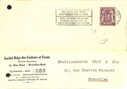 Belgique - Carte Postale - Entier Postal - 1939 - Bruxelles - Bruxelles - 40 Centimes - Postkarten 1934-1951