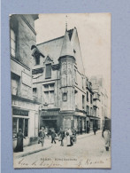 Paris Hôtel Barbette 1904 , Dos 1900 - Cafés, Hôtels, Restaurants