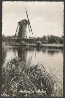 Hollandse Molen (Dutch Windmill)-----old Postcard - Windmühlen