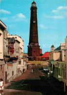 73592265 Borkum Nordseebad Strandstrasse Mit Neuem Leuchtturm Borkum Nordseebad - Borkum