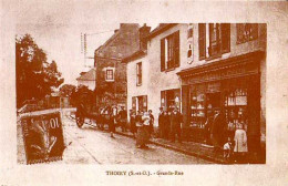 78 - THOIRY - Grande-Rue - CP Reproduction - Thoiry