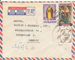 Iraq Air Mail Cover Sent To Denmark - Iraq