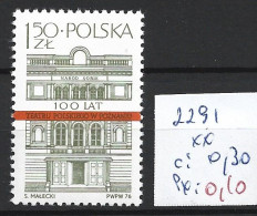 POLOGNE 2291 ** Côte 0.30 € - Neufs