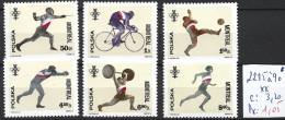POLOGNE 2285 à 90 ** Côte 3.20 € - Unused Stamps