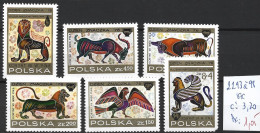 POLOGNE 2293 à 98 ** Côte 3.20 € - Unused Stamps